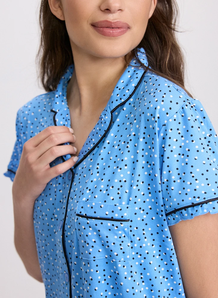 Ensemble de pyjama à pois
