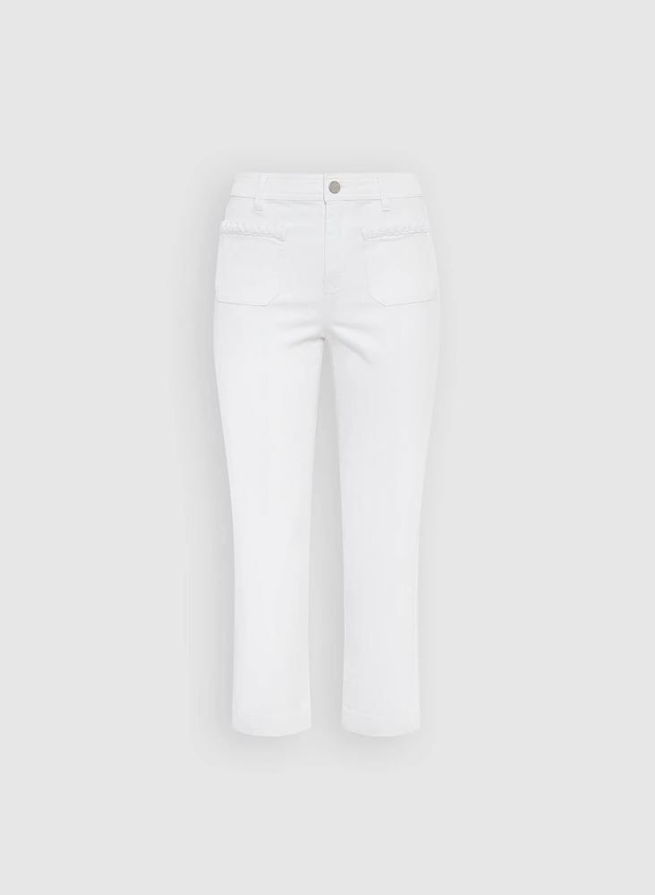 Straight-Leg Capris