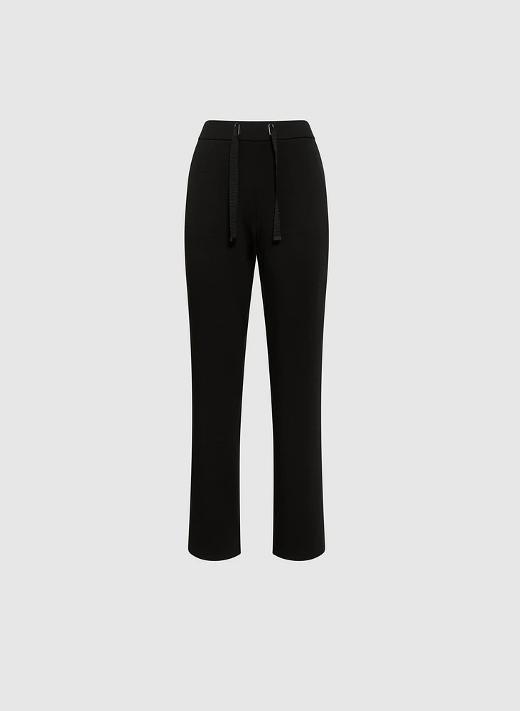Pull-On Straight Leg Pants