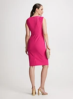 Flounced Fitted Dress