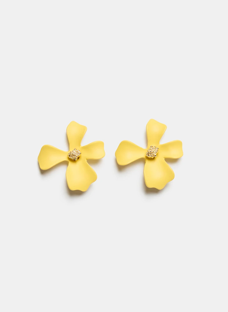 Floral Stud Earrings