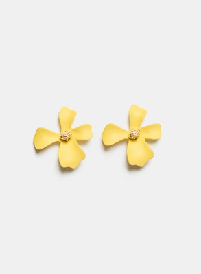 Floral Stud Earrings