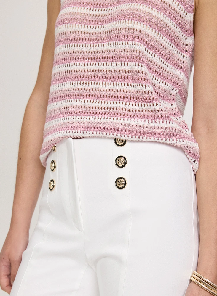 Emma Button Detail Pants