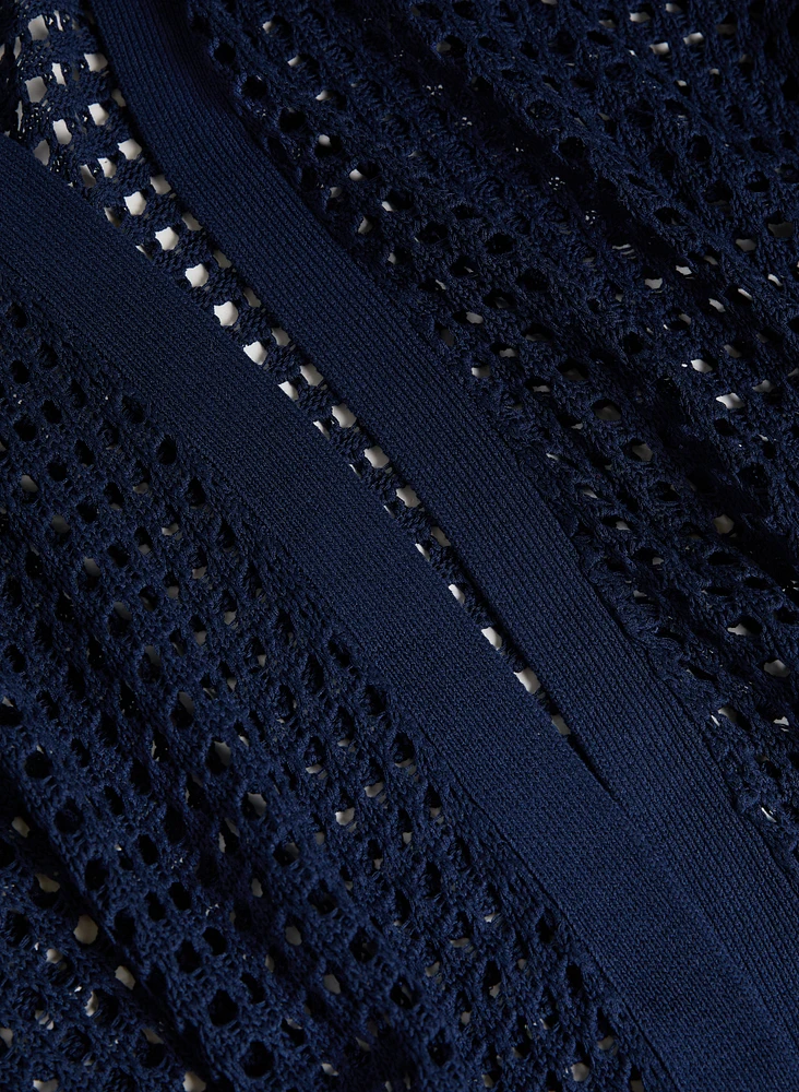 Open Knit Cardigan