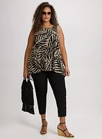 Leaf Print Top