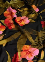 Tropical Jersey Maxi Dress