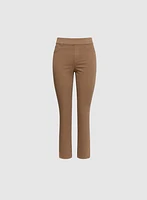 Embellished Slit Hem Jeans