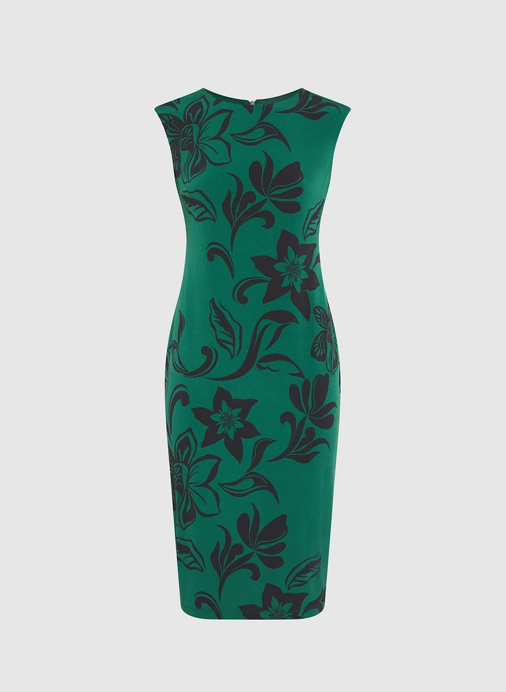 Floral Jersey Dress