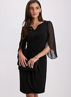 Chiffon Sleeve Dress