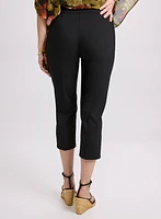 Studded Cotton-Blend Capris