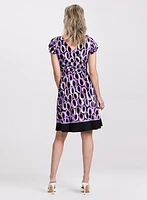 Circle Print Dress