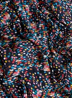 Tiered Confetti Print Dress