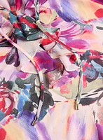 Floral Ruffle Blouse