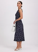 Polka Dot Midi Dress