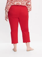 Melanie Lyne - Embroidered Straight-Leg Jeans