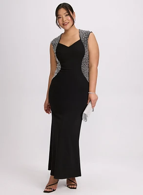 Crystal Embellished Dress