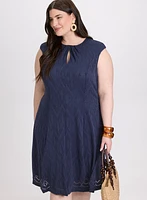 Eyelet Embroidered Dress