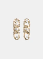 Tiered Oval Earrings