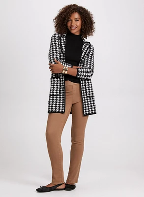 Veste-manteau et jean à enfiler