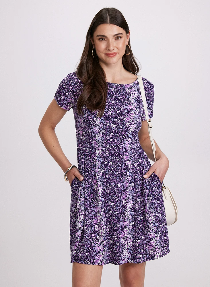 Floral Jersey Dress