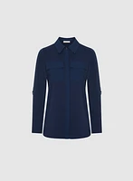 Button Jersey Shirt