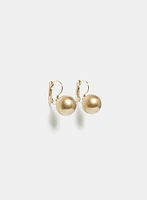 Pearl Clip Earrings