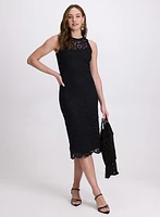 Crochet Trim Dress