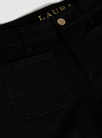 Wide-Leg Cropped Jeans