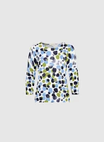 Dot Print Sweater