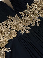 Embroidered Appliqué Dress