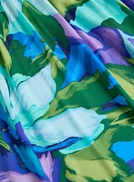 Tropical Halter Neck Dress