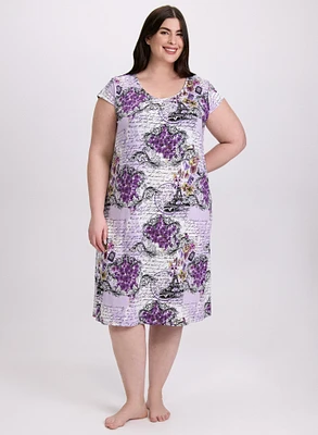 Mixed Floral Nightgown