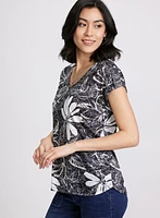 Floral Print T-Shirt
