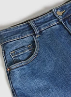 Denim Midi Skirt