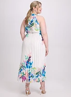 Joseph Ribkoff - Robe florale plissée