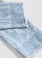 Pull-On Embroidered Hem Jeans