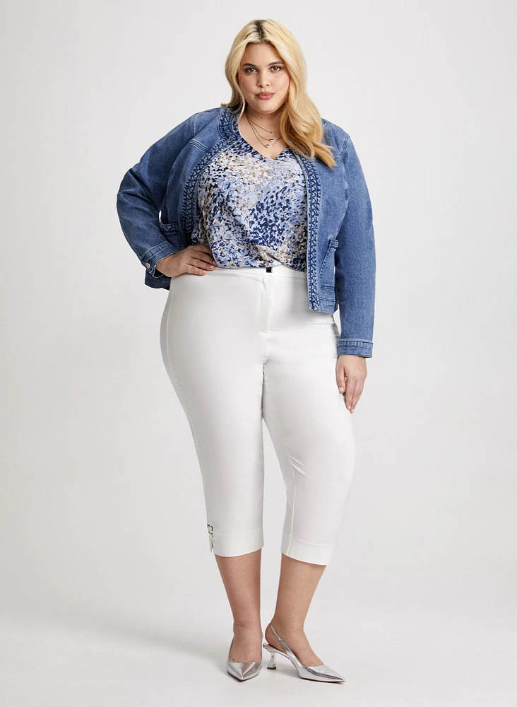 Signature Fit Bengaline Capris