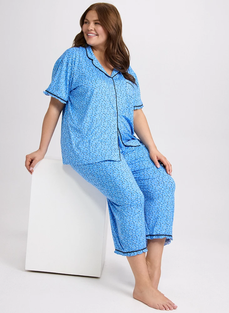 Ensemble de pyjama à pois