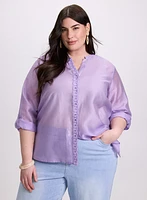 Crochet Trim Blouse