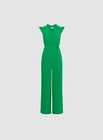 Button Down Jumpsuit