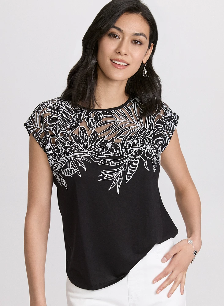 Mixed Floral T-Shirt