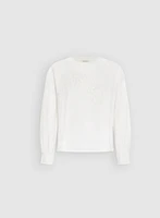 Paisley Appliqué Top