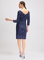 Sequin Pattern Dress