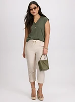 Knit Cap Sleeve Top