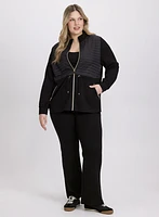 Veste matelassée à fermeture éclair