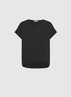Bubble Hem Blouse