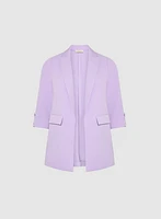 Rolled Sleeve Blazer