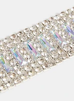 Wide Crystal Bracelet