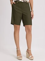 Stretch Linen Shorts