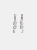 Baguette Dangle Earrings